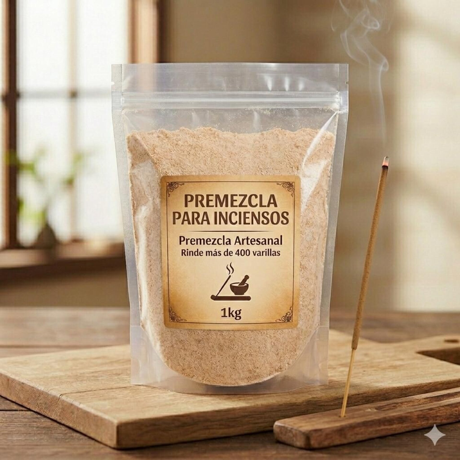Mezcla para Inciensos Artesanales (1 Kg) – Listo para usar - 1