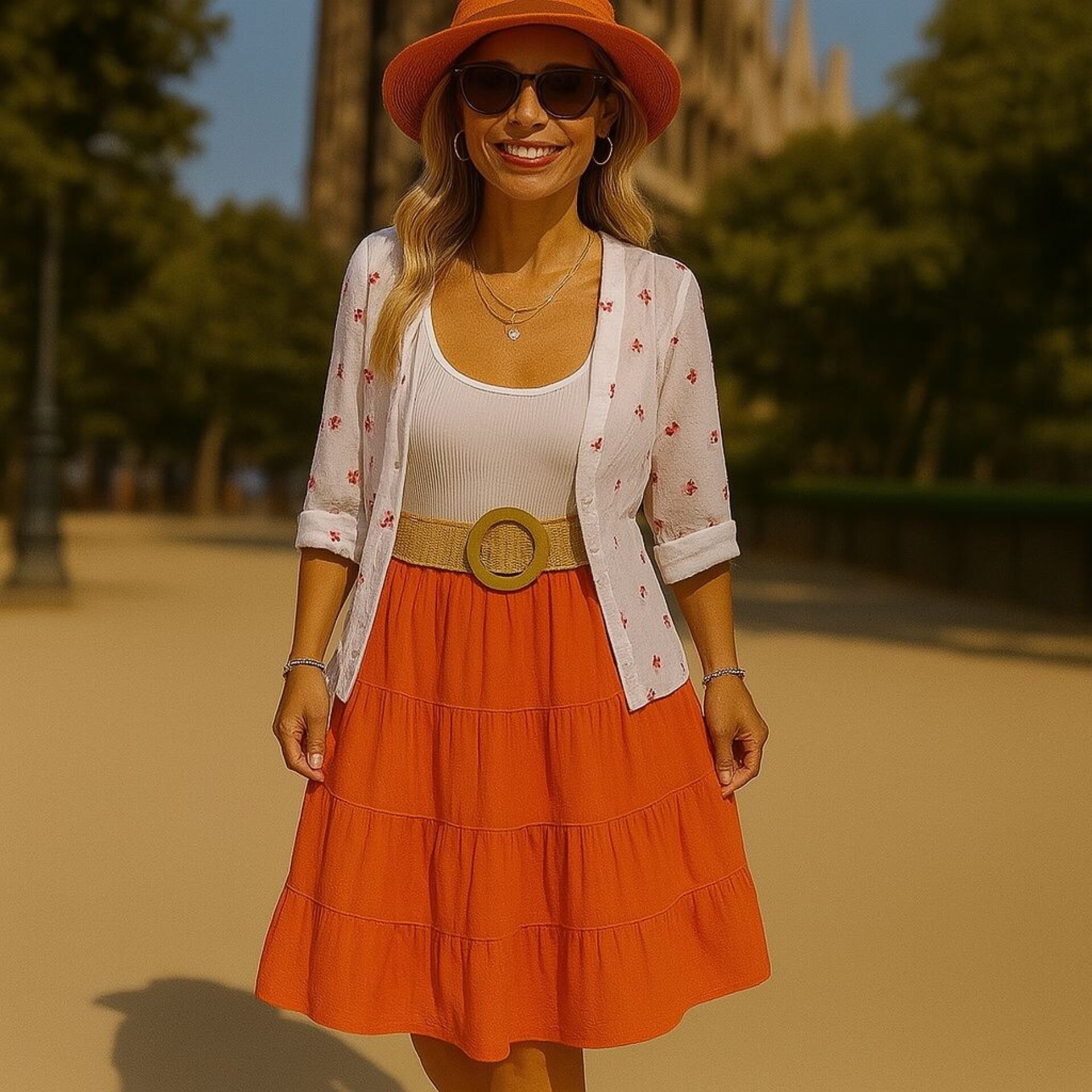 Falda con vuelo - 2